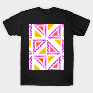 Stained glass pyramids T-Shirt